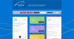 Desktop Screenshot of fideo-france.org